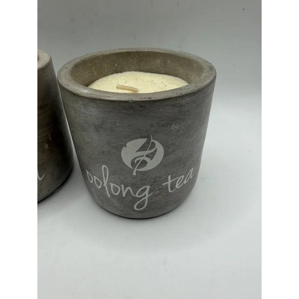Adagio Vanilla Tea & Oolong Tea Candles – Pair